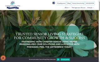 Charter Senior Living of Annapolis website