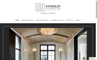 Interior Concepts Inc of Annapolis website