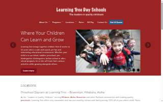 The Learning Tree website