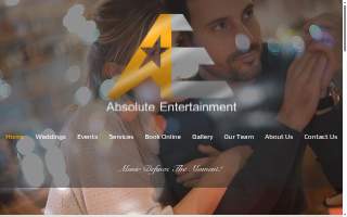 Absolute Entertainment of Arbutus website