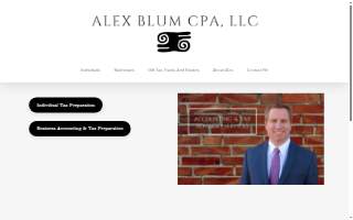 Alex Blum CPA, LLC of Arbutus website
