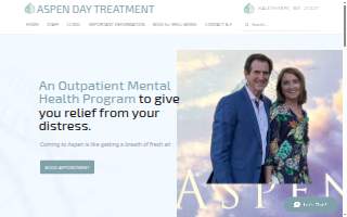 Aspen Day Treatment website