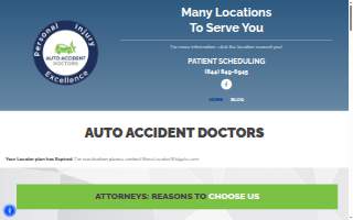 Auto Accident Doctors - Halethorpe/ Arbutus website