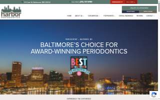 Harbor Periodontics of Arbutus website
