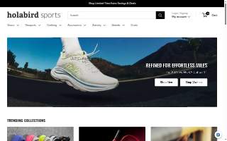 Holabird Sports of Arbutus website