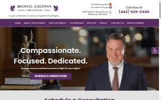 Michael Cochran Law Offices website