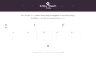 Simply Created Events of Arbutus website
