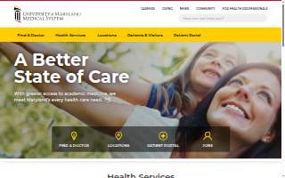 University of Maryland Baltimore Washington Heart Associates website