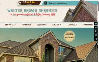 Walter Brown Services website
