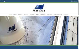 Waverly Construction & Management Company website