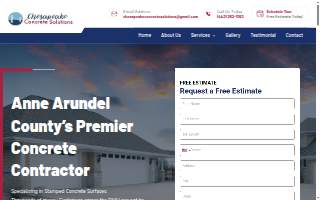 Chesapeake concrete solutions's Account website