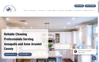 Crabtown Cleaning website