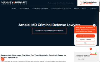 Henley & Henley, Attorneys at Law website