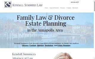Kendall Summers Law website