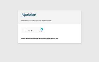 Meridian Wealth Management website