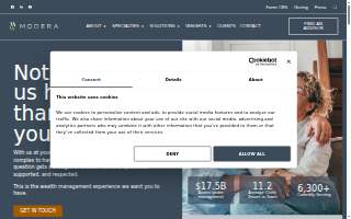 Modera Wealth Management of Ridgefield Park website