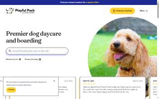 Playful Pack of Arnold website