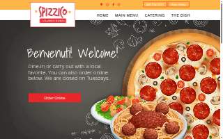 Spizzico Italian Kitchen website
