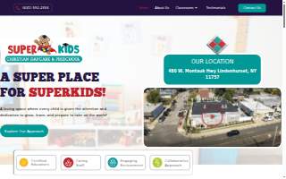Super Kids Place website