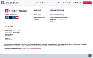 Ashcraft & Gerel, LLP of Aspen Hill website