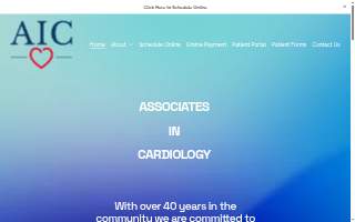 Associates In Cardiology, P.A. of Aspen Hill website