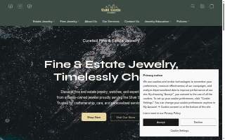 Gold Castle Jewelers of Aspen Hill website