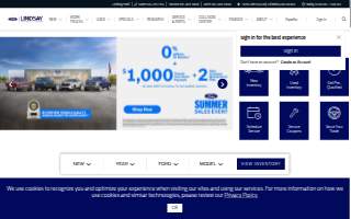 Lindsay Ford Used Car Super Center of Wheaton website