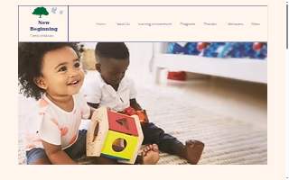 New Beginning Family childcare LLC website
