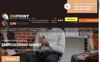 Onpoint Mental Health Tele and Wellness Services LLC website