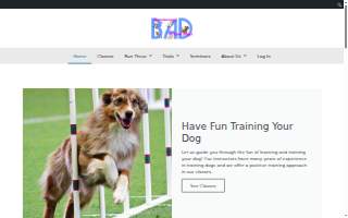 Breakaway Action Dogs, Inc. website