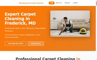 Buckeystown Carpet Cleaners website