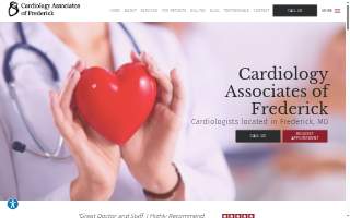 Cardiology Associates of Frederick website
