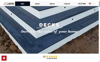 Deck Tekton Construction, LLC website