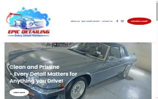 Epic Detailing Llc website
