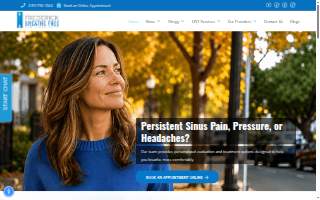 Frederick Breathe Free Sinus & Allergy Centers website