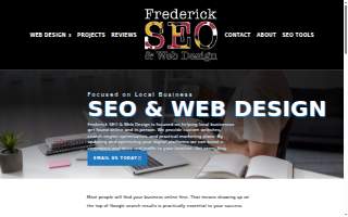 Frederick SEO & Web Design website