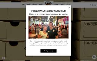 Il Forno Pizzeria website