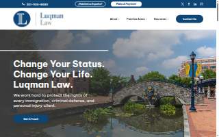 Luqman Law of Ballenger Creek website