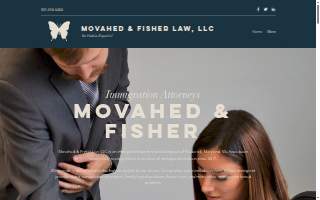 Movahed & Fisher Law, LLC website