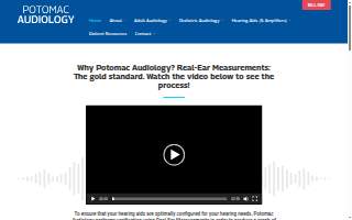 Potomac Audiology - Frederick of Ballenger Creek website