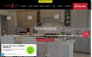 Provident Electric website