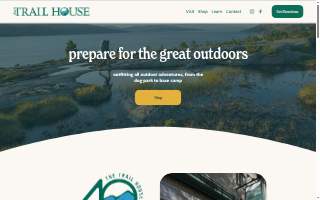 The Trail House website