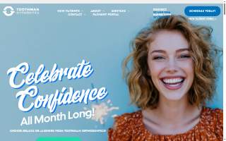 Toothman Orthodontics of Ballenger Creek website