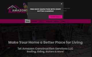 1st Amazon C.S.LLC/ Roofing & More website