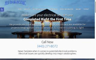 All In Electric, Inc website