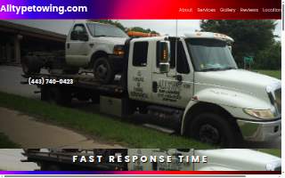 AllType Towing of Baltimore website