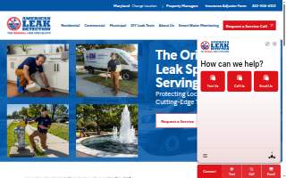 American Leak Detection of Maryland website