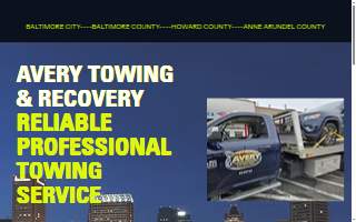 Avery Towing & Recovery LLC website