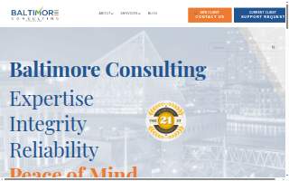 Baltimore Consulting website