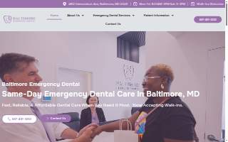 Baltimore Emergency Dental website